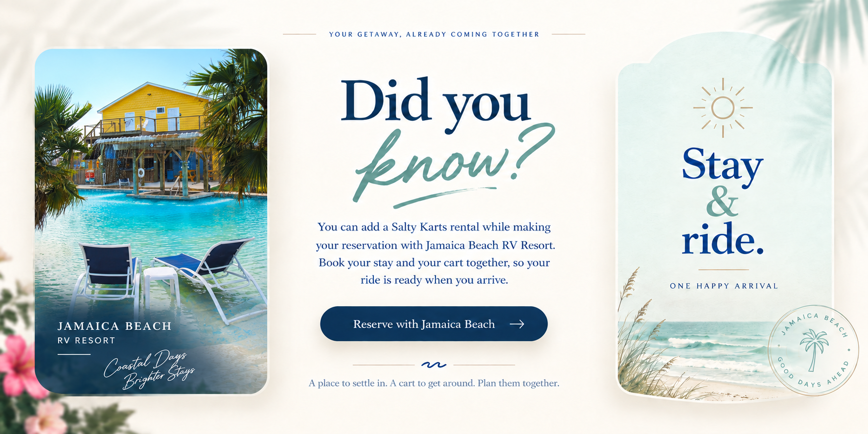 Coastal Days. Brighter Stays.
